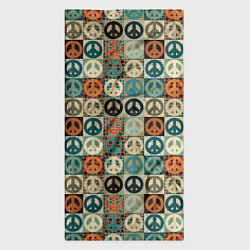 Бандана-труба Peace symbol pattern, цвет: 3D-принт — фото 2