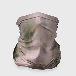 Бандана-труба Абстрактный туман и следы красок, цвет: 3D-принт