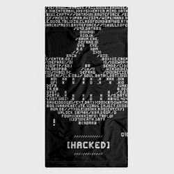 Бандана-труба Hacked skull, цвет: 3D-принт — фото 2