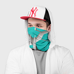 Бандана-труба Трещина в пропасть, цвет: 3D-принт — фото 2