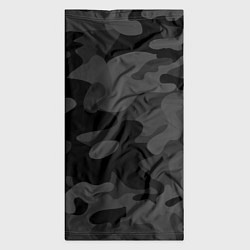 Бандана-труба Черный ночной камуфляж, цвет: 3D-принт — фото 2