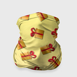 Бандана-труба Подарочки подарки, цвет: 3D-принт