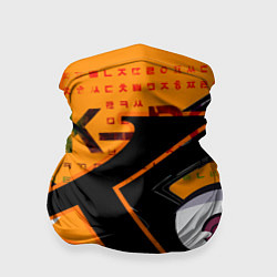 Бандана-труба K-pop с буквой К молния, цвет: 3D-принт