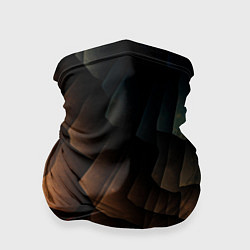 Бандана-труба Абстракция текстуры пышных юбок, цвет: 3D-принт