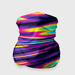 Бандана-труба Glitch colors, цвет: 3D-принт