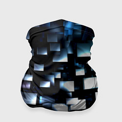 Бандана Неоновые кубы абстракция
