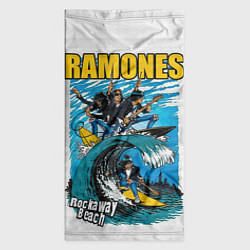 Бандана-труба Ramones rock away beach, цвет: 3D-принт — фото 2