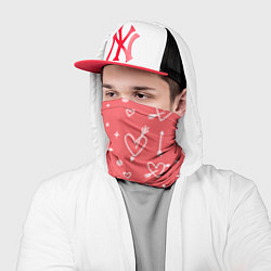 Бандана-труба Love is love, цвет: 3D-принт — фото 2