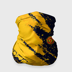 Бандана-труба ФК Манчестер Юнайтед эмблема, цвет: 3D-принт