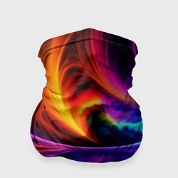 Бандана-труба Неоновая краска, цвет: 3D-принт