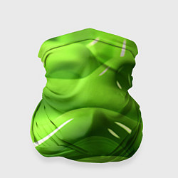 Бандана-труба Зеленая слизь, цвет: 3D-принт