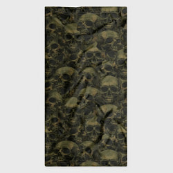 Бандана-труба Страшный рисунок из черепов, цвет: 3D-принт — фото 2