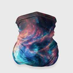 Бандана-труба Космические узоры необычные, цвет: 3D-принт