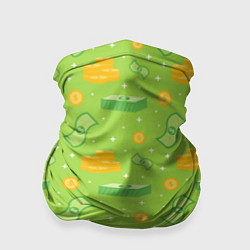 Бандана-труба Dollar money, цвет: 3D-принт