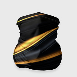 Бандана-труба Black gold texture, цвет: 3D-принт