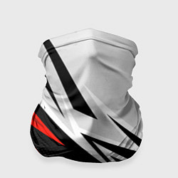 Бандана-труба Бело-красная униформа для зала, цвет: 3D-принт