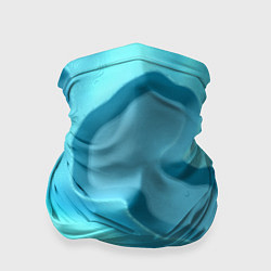 Бандана-труба Мятые облака, цвет: 3D-принт