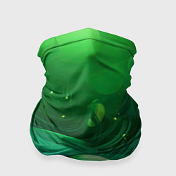Бандана-труба Зеленые выпуклые шары текстура, цвет: 3D-принт