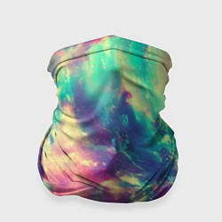 Бандана-труба Яркая футболка кислота, цвет: 3D-принт