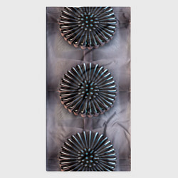 Бандана-труба Узор из жидкого металла, цвет: 3D-принт — фото 2