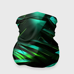 Бандана Dark green abstract