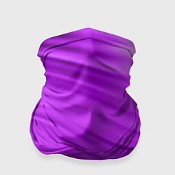 Бандана-труба Розово фиолетовый абстрактный узор волны, цвет: 3D-принт