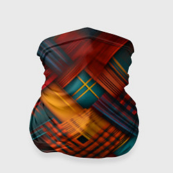 Бандана Разноцветная клетка в шотландском стиле