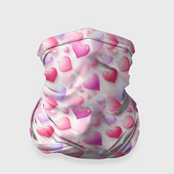 Бандана-труба Любовь в каждом сердце, цвет: 3D-принт