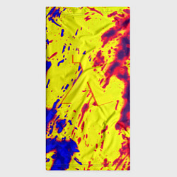 Бандана-труба Half life toxic yellow fire, цвет: 3D-принт — фото 2