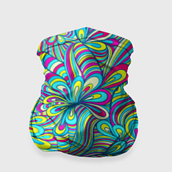 Бандана-труба Узоры метаморфозы, цвет: 3D-принт