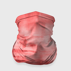 Бандана-труба Красный гранж, цвет: 3D-принт