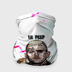 Бандана-труба Lil peep rap band, цвет: 3D-принт