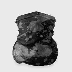 Бандана-труба Абстракция - светлое на темном, цвет: 3D-принт