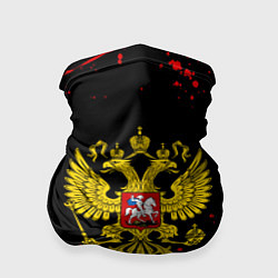 Бандана-труба Краски Россия герб, цвет: 3D-принт