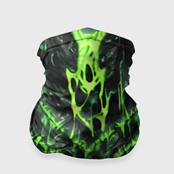 Бандана-труба Green slime, цвет: 3D-принт