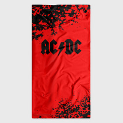 Бандана-труба AC DC skull rock краски, цвет: 3D-принт — фото 2