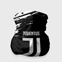 Бандана-труба Juventus спорт краски, цвет: 3D-принт