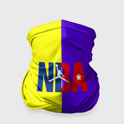 Бандана-труба NBA sport полосы, цвет: 3D-принт