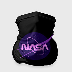 Бандана-труба NASA neon space, цвет: 3D-принт