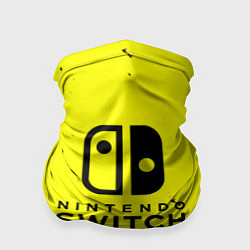 Бандана-труба Nintendo switch краски на жёлтом, цвет: 3D-принт