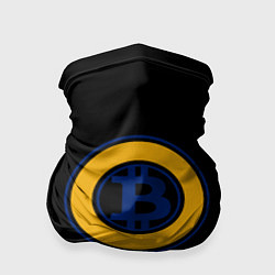 Бандана-труба Биткоин лого криптовалюта, цвет: 3D-принт