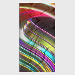 Бандана-труба Неоновый крученный металл разноцветный, цвет: 3D-принт — фото 2