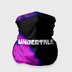 Бандана-труба Undertale neon splash, цвет: 3D-принт