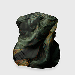 Бандана Реалистичный охотничий камуфляж из ткани и листьев