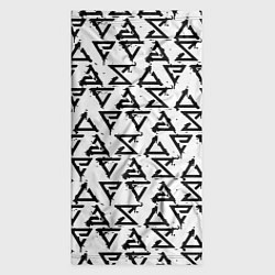 Бандана-труба Ведьмак паттерн згачки, цвет: 3D-принт — фото 2