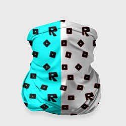 Бандана-труба Roblox pattern logo mobile, цвет: 3D-принт