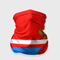Бандана-труба Герб России звезда спорт, цвет: 3D-принт