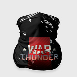 Бандана-труба Warthunder белые краски онлайн, цвет: 3D-принт