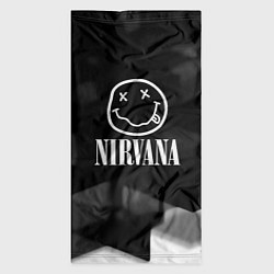 Бандана-труба Nirvana текстура рок, цвет: 3D-принт — фото 2