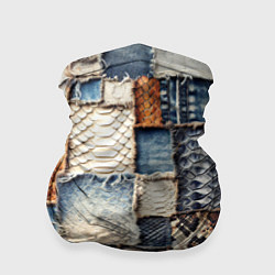 Бандана Змеиная кожа - пэчворк